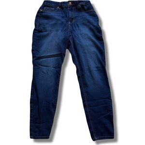 No Boundaries Stretch Skinny Jeans | Dark Wash Jeggings | High Rise Fit | Size 9